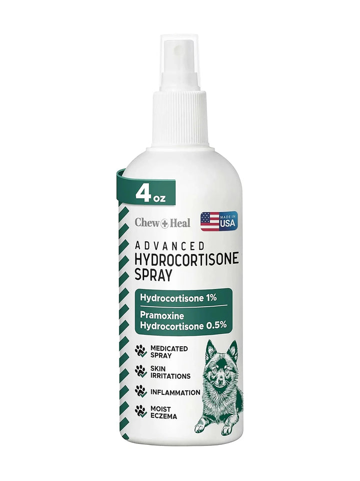 Advanced Hydrocortisone Medicated Wound Care Spray for Dogs