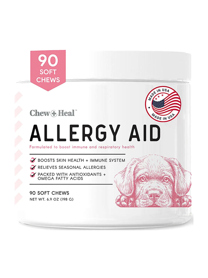 Allergy Aid Soft Chew Allergy Supplement for Dogs