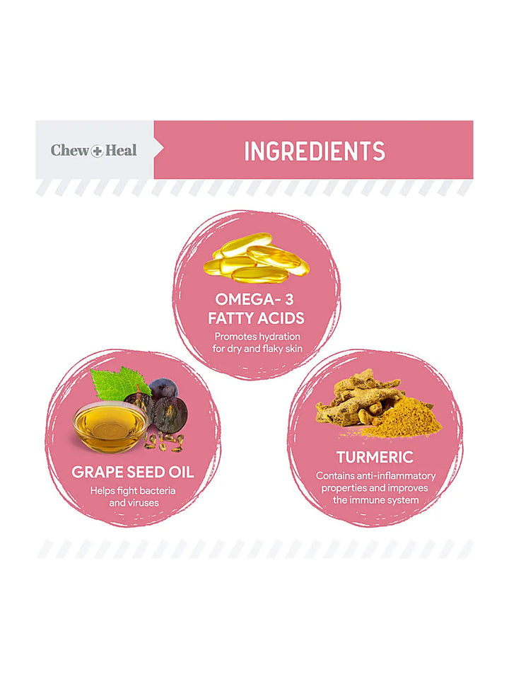 Allergy Aid Soft Chew Allergy Supplement for Dogs