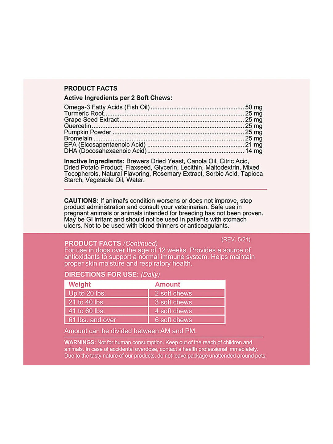 Allergy Aid Soft Chew Allergy Supplement for Dogs