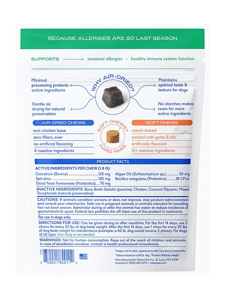 Allergy Chews