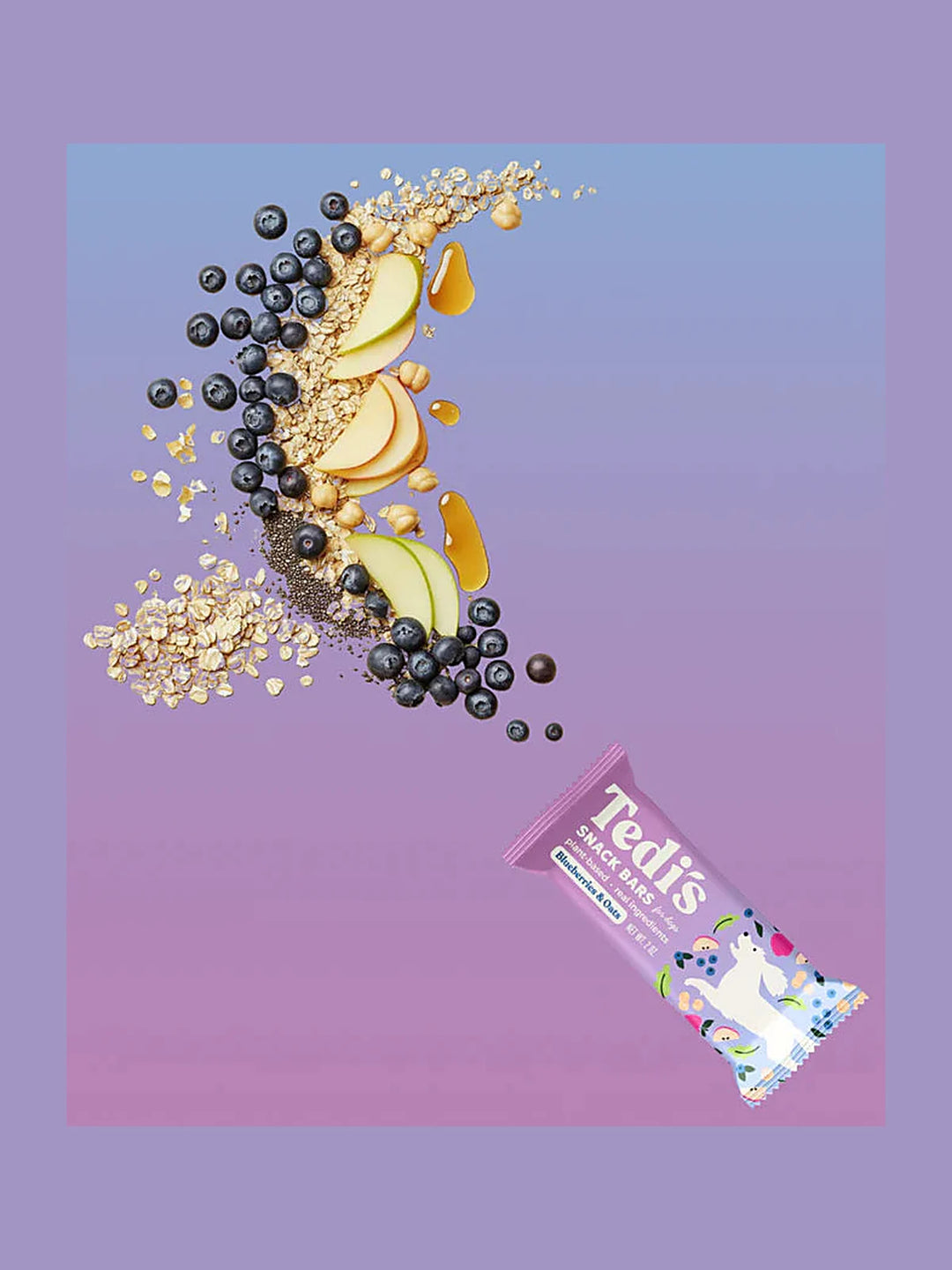 Blueberry & Oat Snack Bars