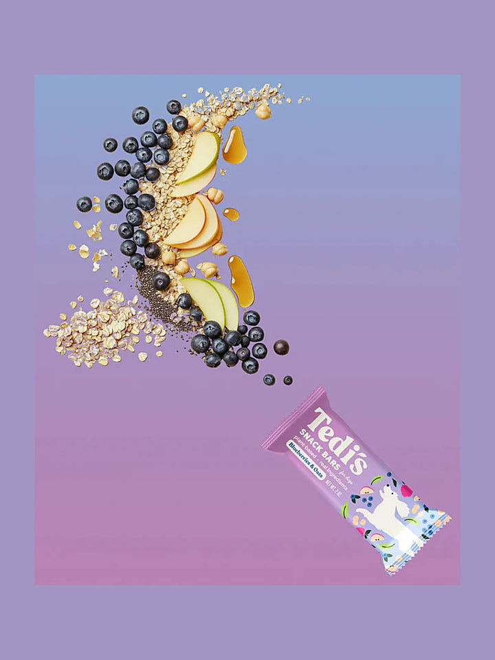 Blueberry & Oat Snack Bars