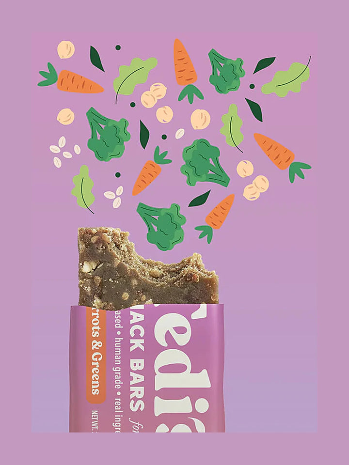 Carrots & Greens Snack Bars