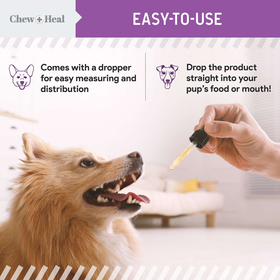 Milk Thistle Tincture with Moringa Oil & Salmon Oil Liquid Kidney & Liver Health Supplement for Dogs(2oz)