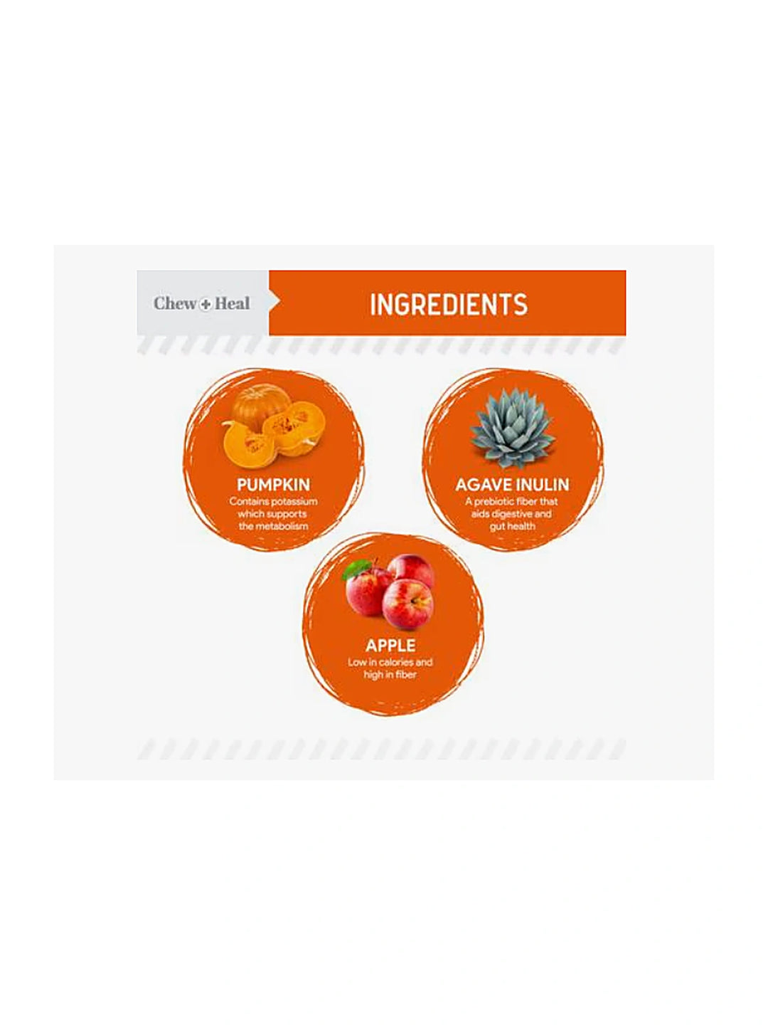 Chew + Heal Pumpkin & Prebiotic Fiber Crunchy Biscuit Dog Treats, 24-oz bag