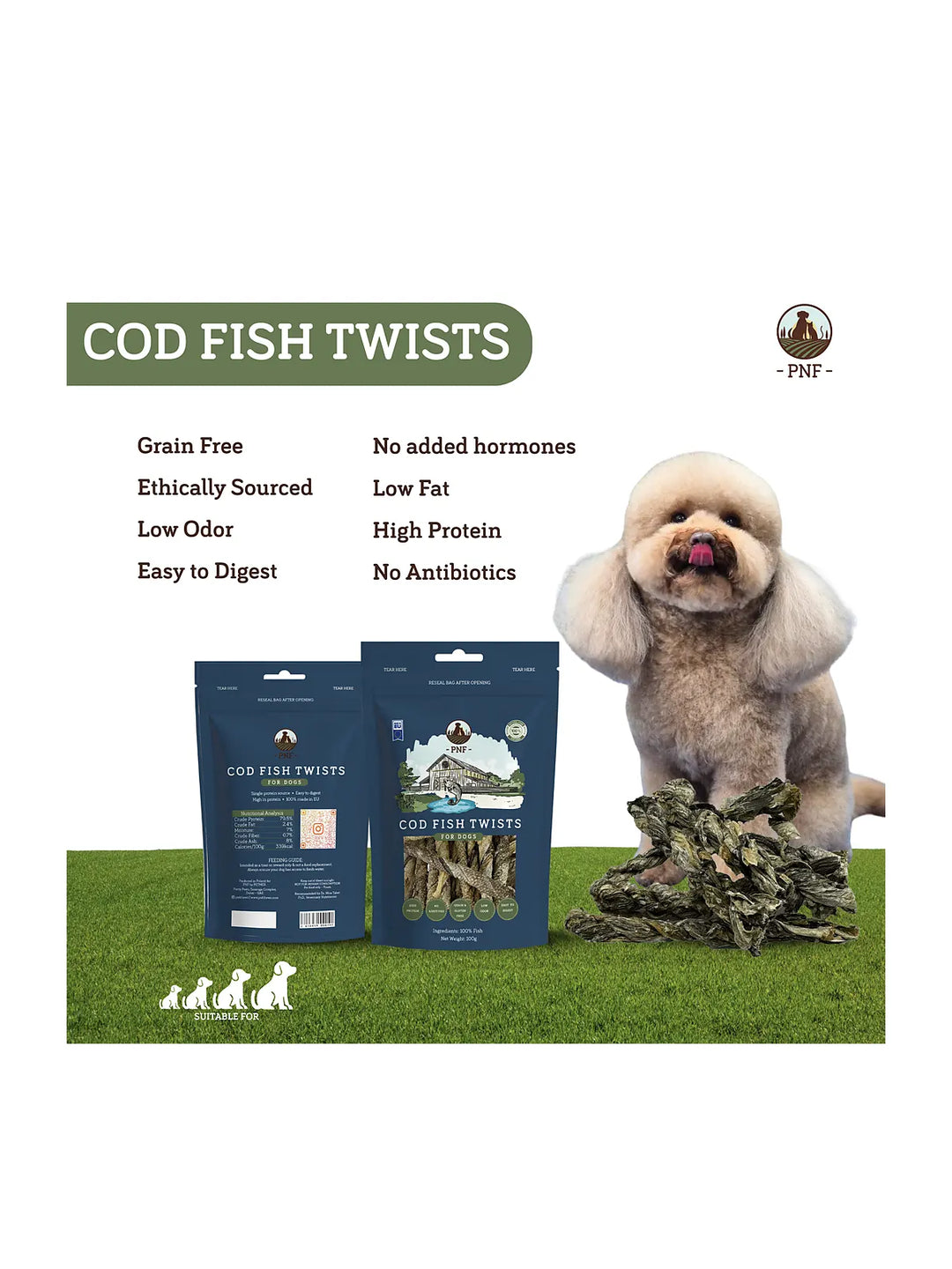 Cod Fish Twists 95g