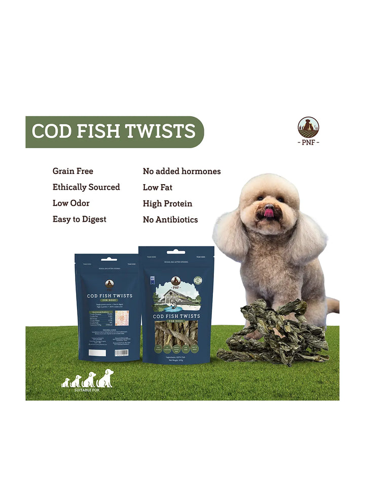 Cod Fish Twists 95g