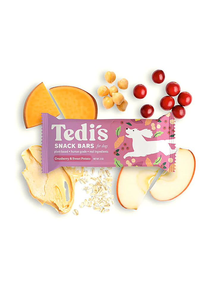 Cranberry & Sweet Potato Snack Bars