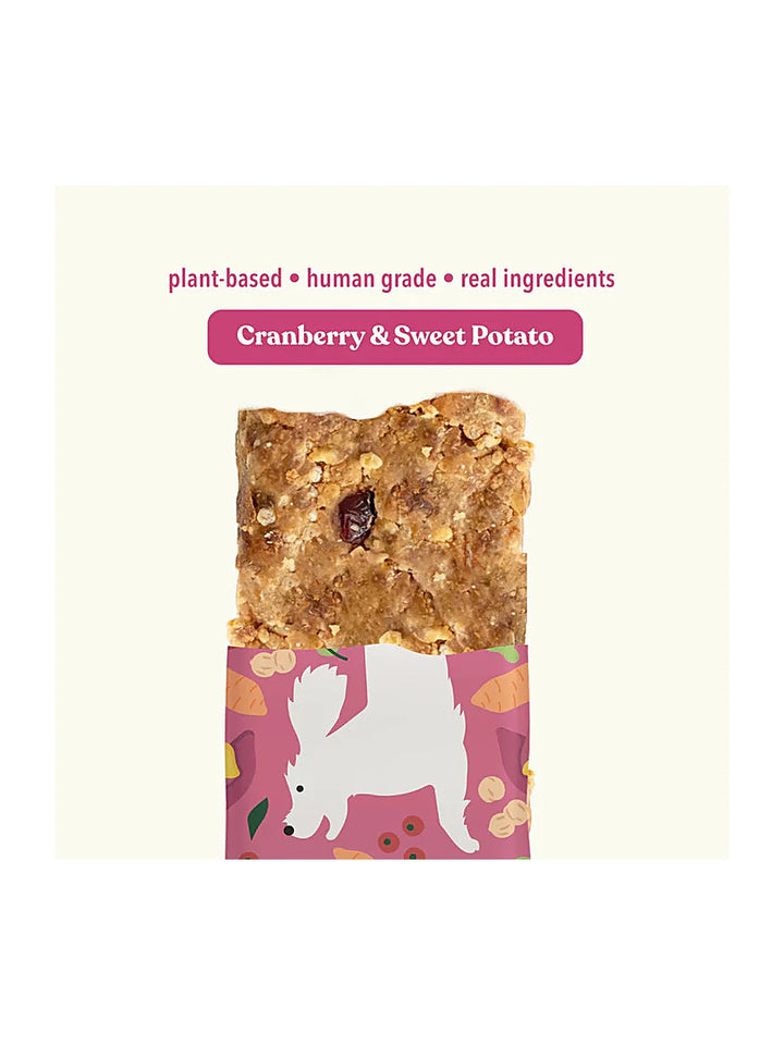 Cranberry & Sweet Potato Snack Bars