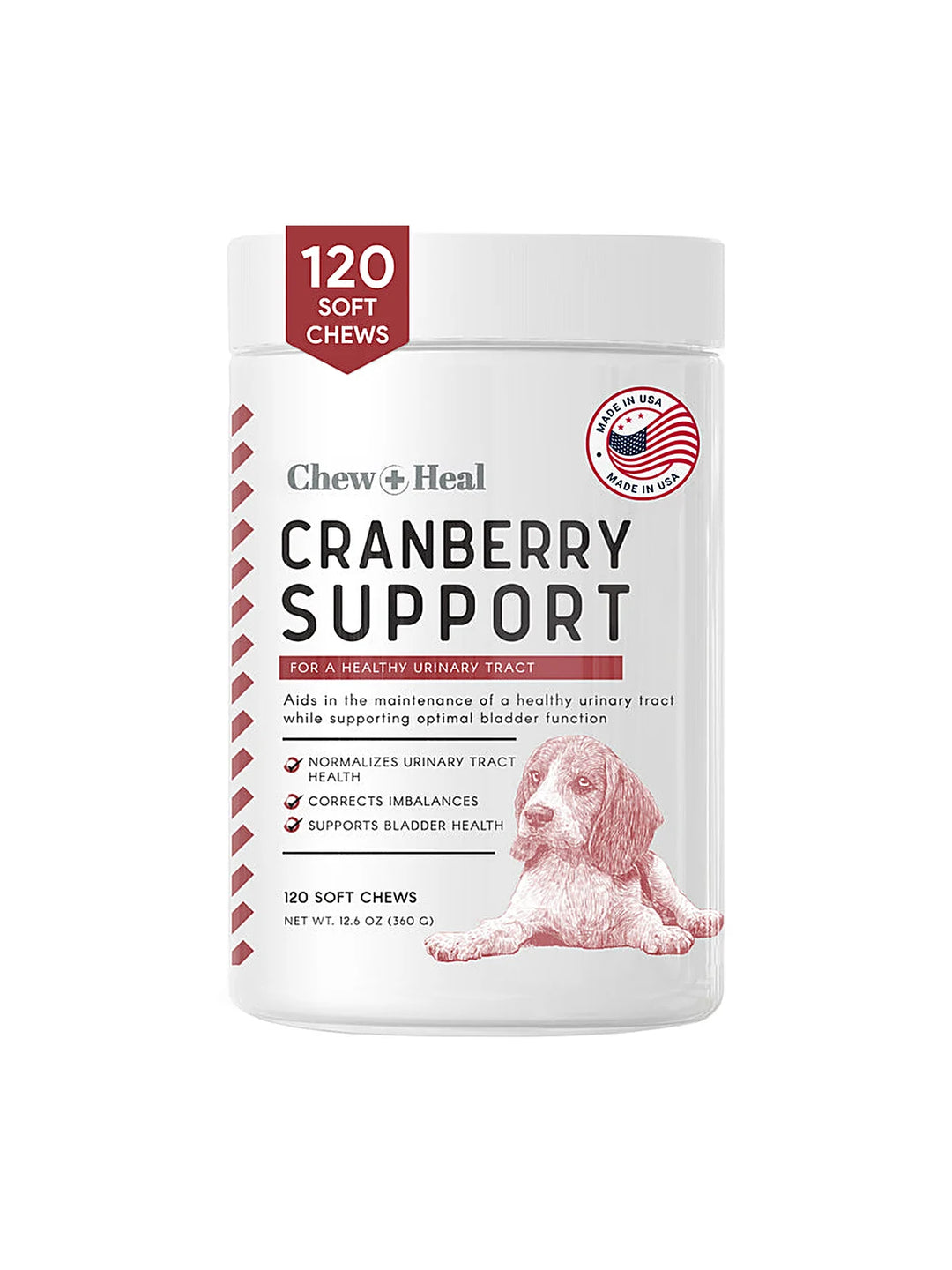 Cranberry Support Urinary Tract Supplement for Dogs