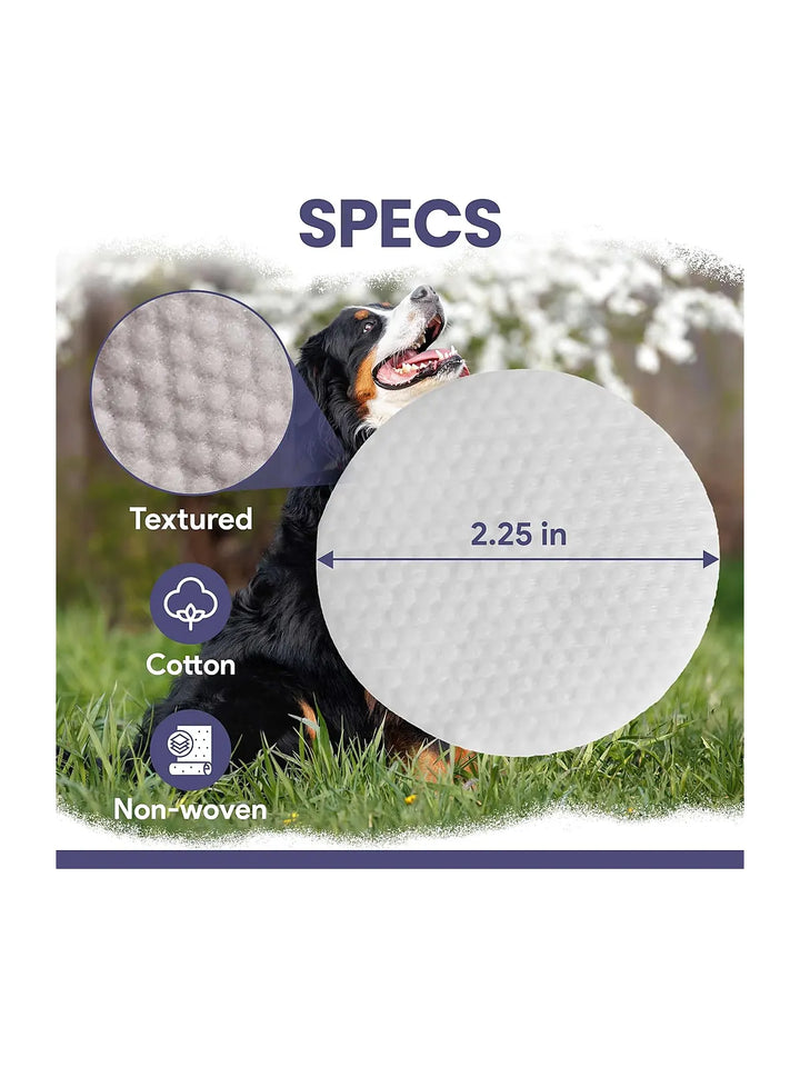 Deep Cleaning Tear Stain Wipes for Dogs – 100 Count