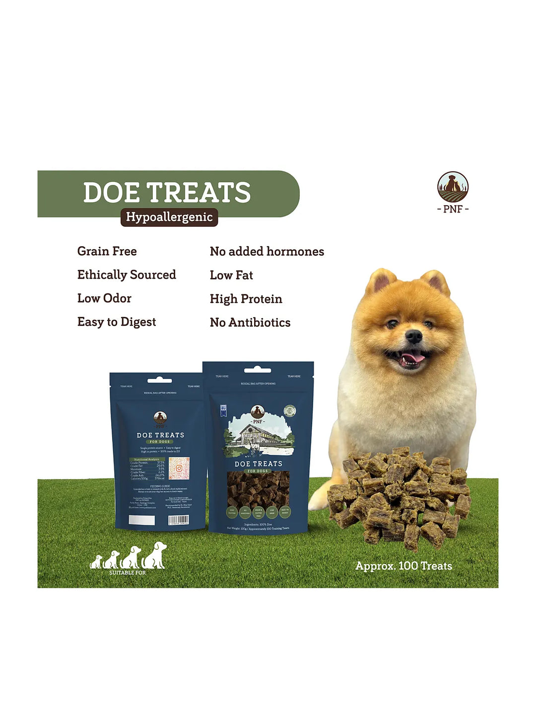 Doe Training Treats 100g