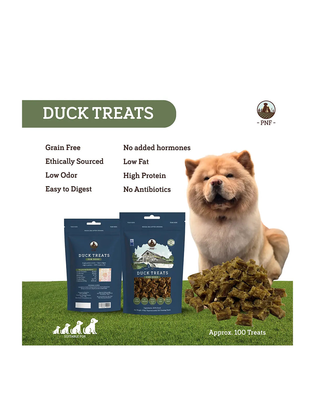 Duck Training Treats 100g