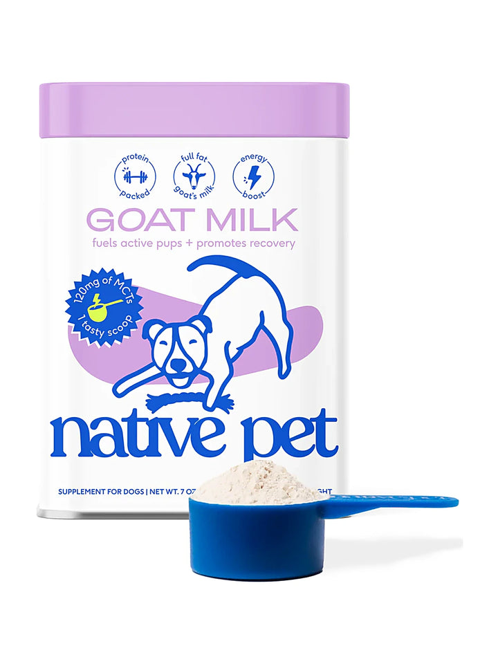 Goat Milk - Fuels active pups + promotes recovery
