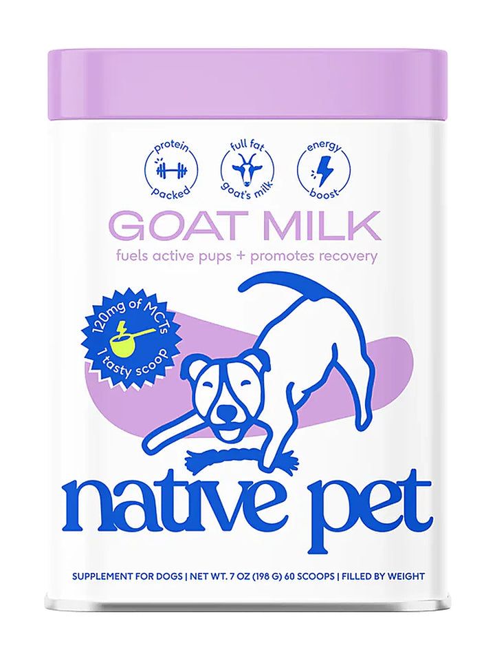Goat Milk - Fuels active pups + promotes recovery