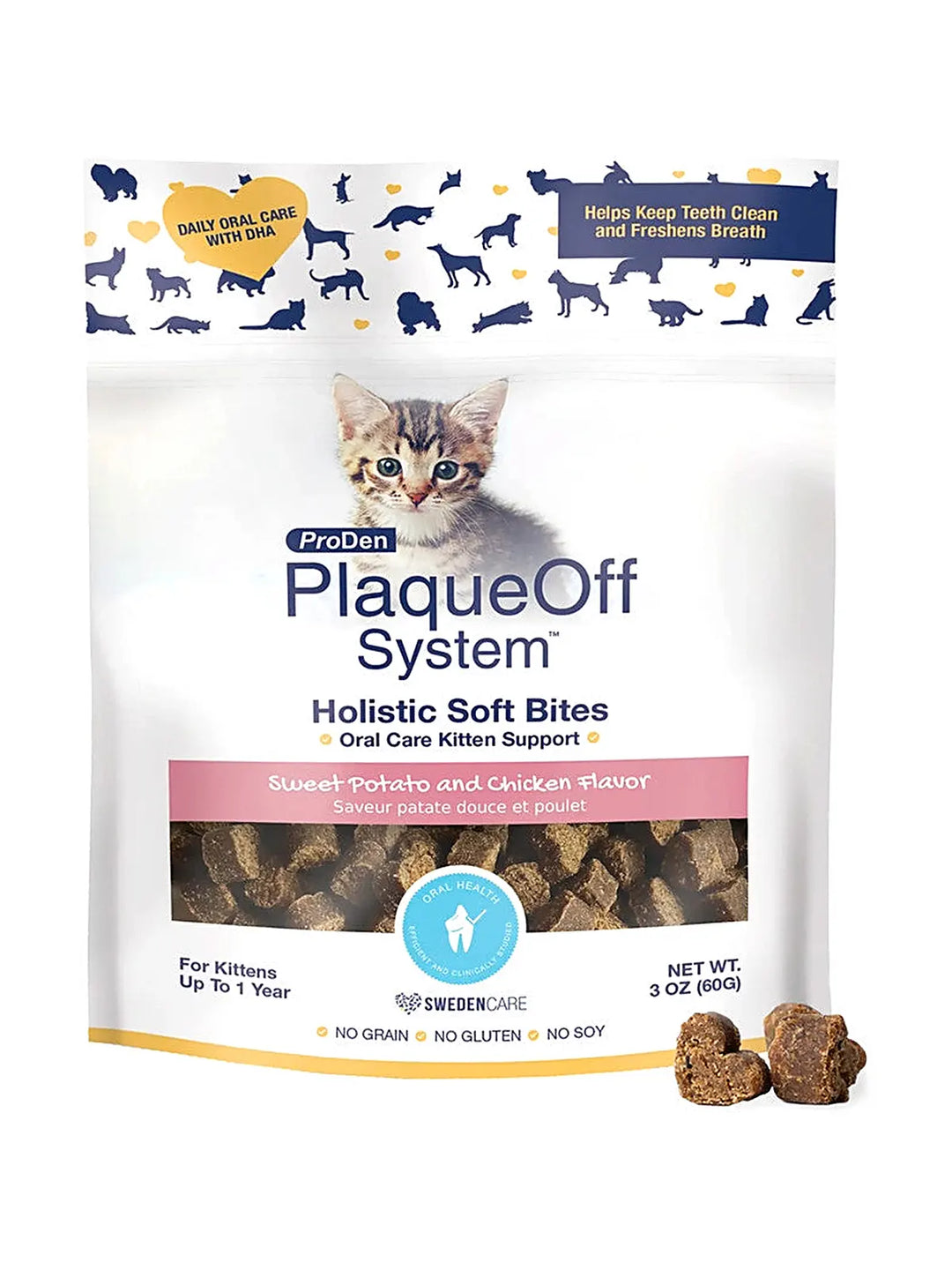 Holistic Soft Bites for Kittens - Oral Care Kitten Formula