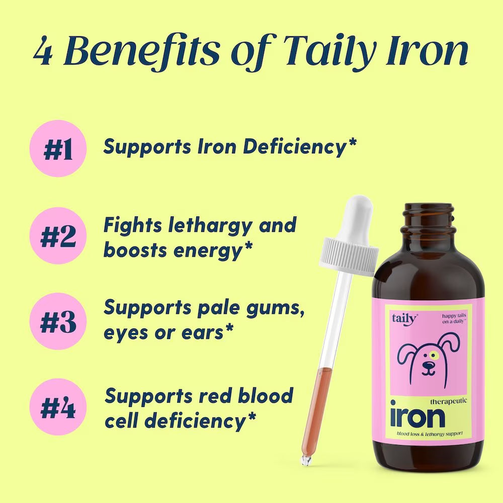 Taily Iron Supplement for Dogs & Cats, 4 oz