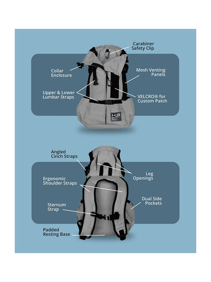 Klearance Air 2, Original Backpack Dog Carrier - Mint