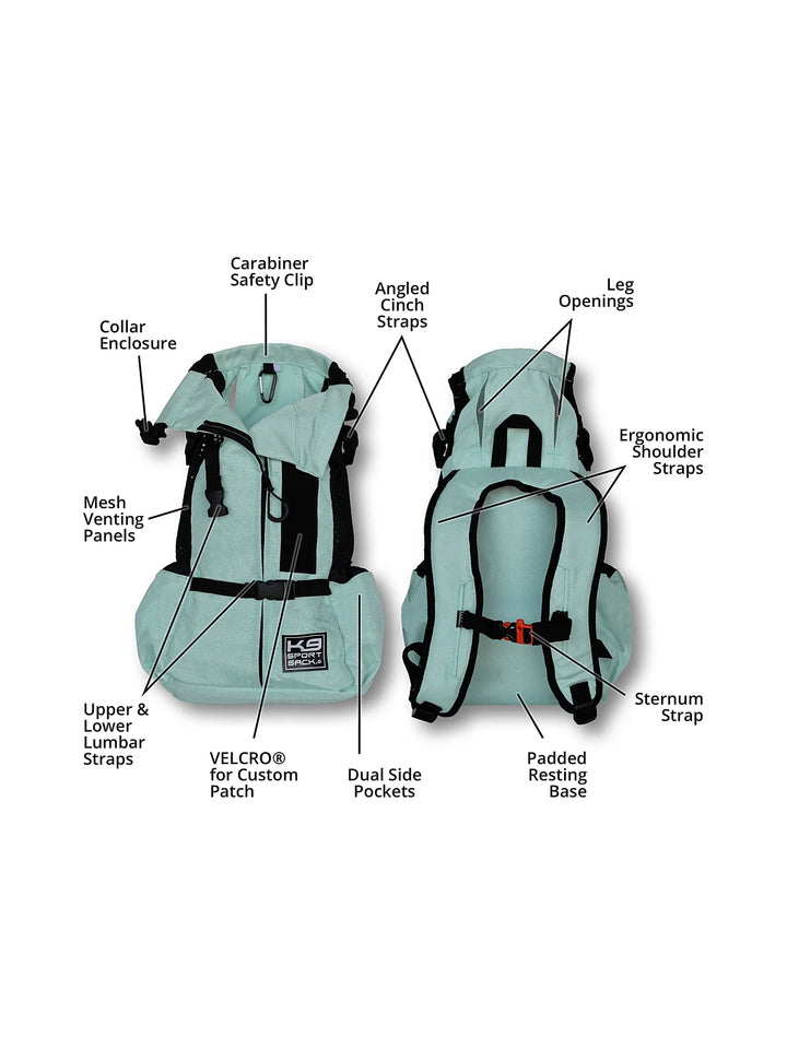 Klearance Air 2, Original Backpack Dog Carrier - Mint