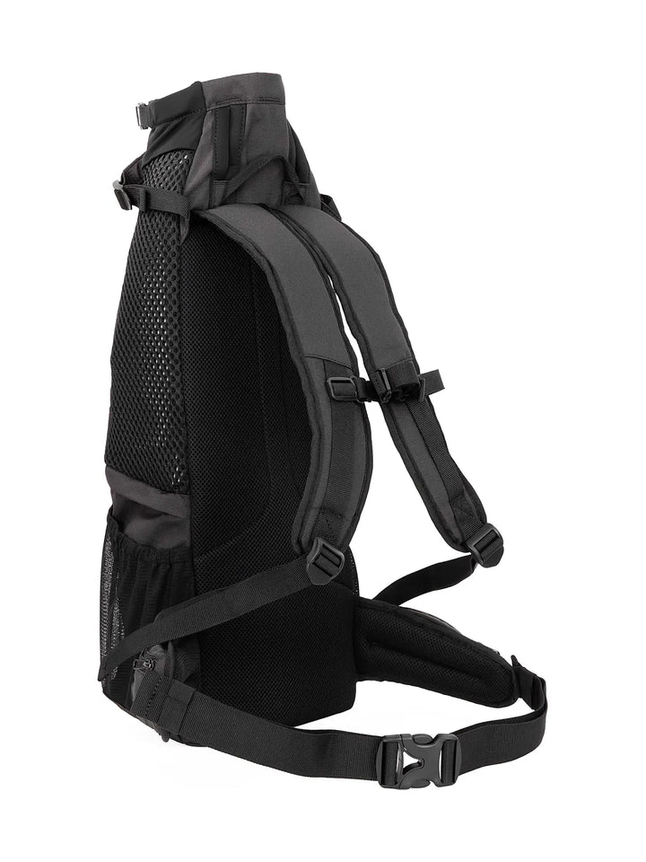 Knavigate - Advanced Dog Carrier with Internal Frame & Hip Belt, Black
