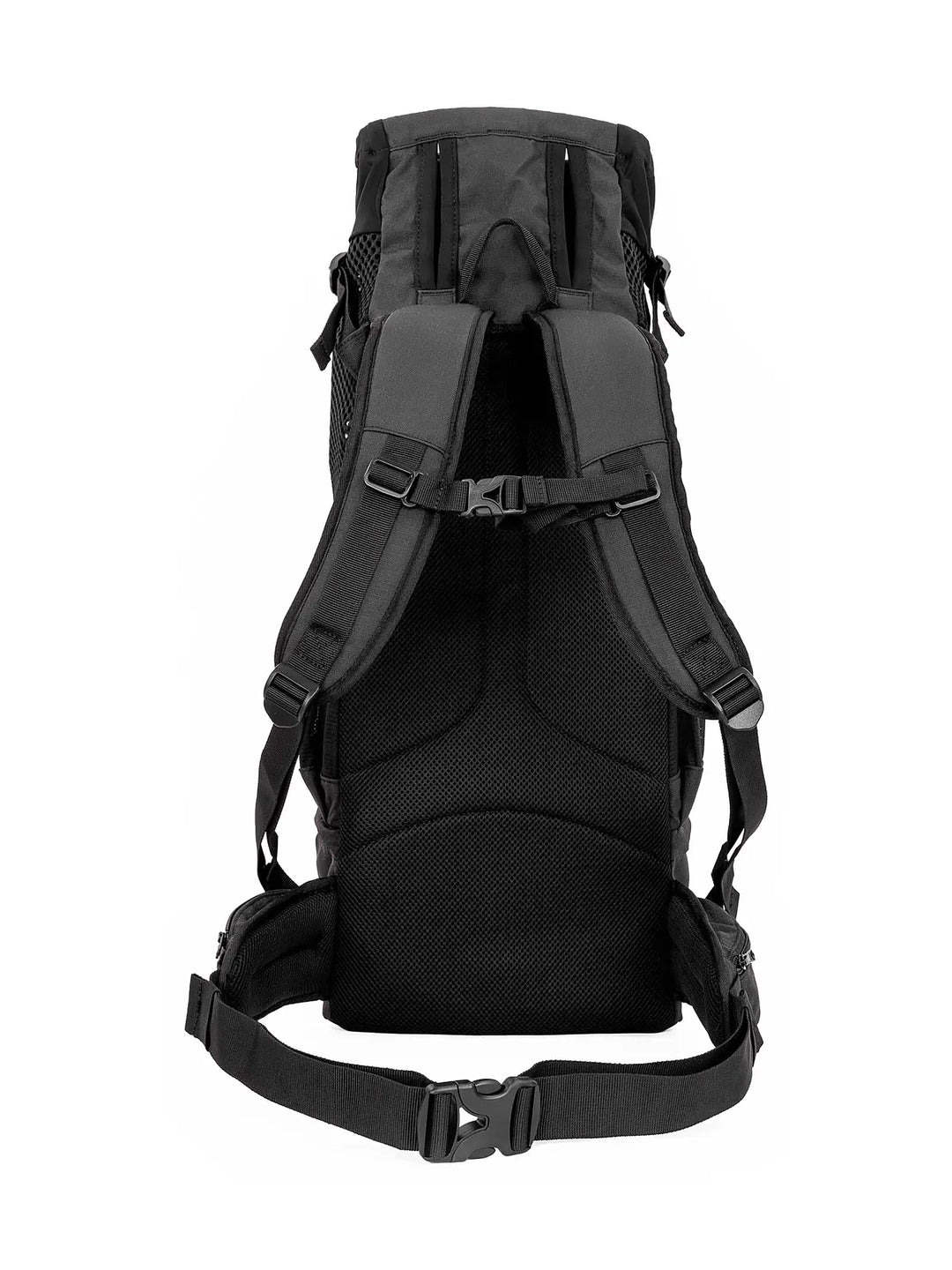 Knavigate - Advanced Dog Carrier with Internal Frame & Hip Belt, Black