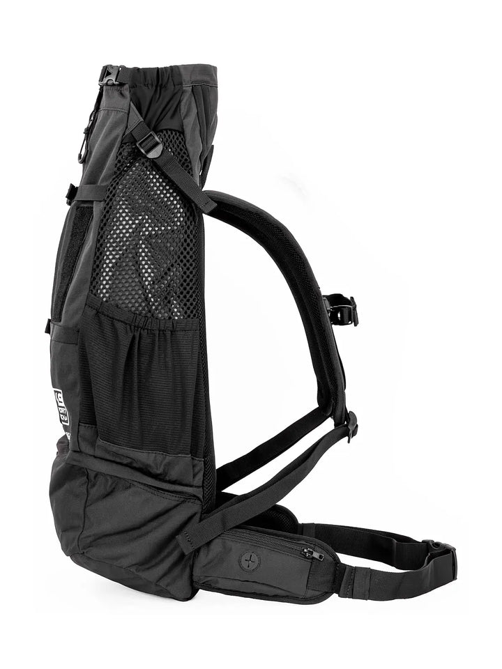 Knavigate - Advanced Dog Carrier with Internal Frame & Hip Belt, Black