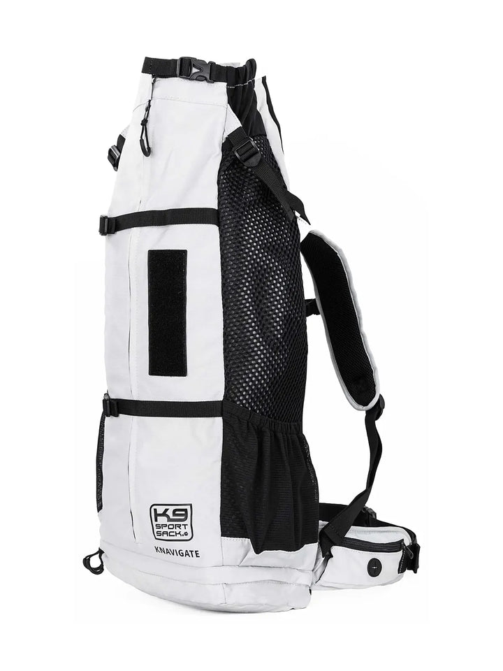 Knavgiate Advanced Dog Carrier Rental – Internal Frame & Hip Belt, Lunar Rock – Daily Rental