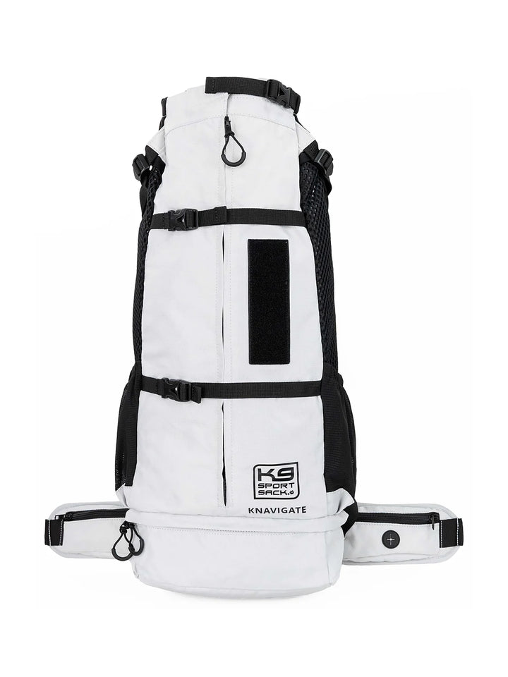Knavgiate Advanced Dog Carrier Rental – Internal Frame & Hip Belt, Lunar Rock – Daily Rental