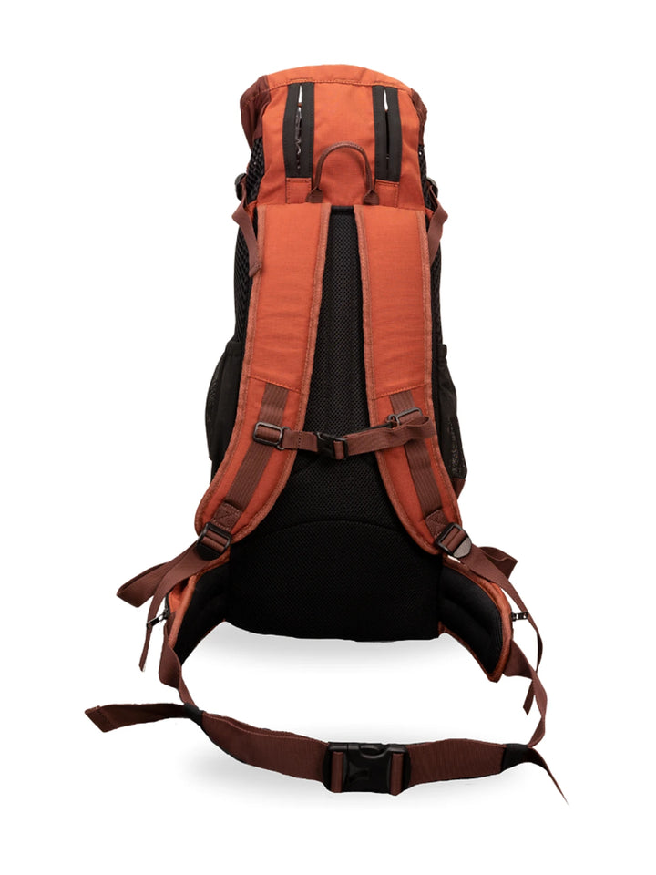 Knavigate- Advanced Dog Carrier with Internal Frame & Hip Belt  -  Red