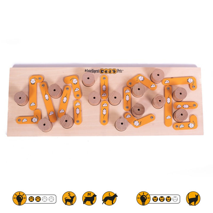 MICE Interactive Puzzle Toy for Cats & Dogs