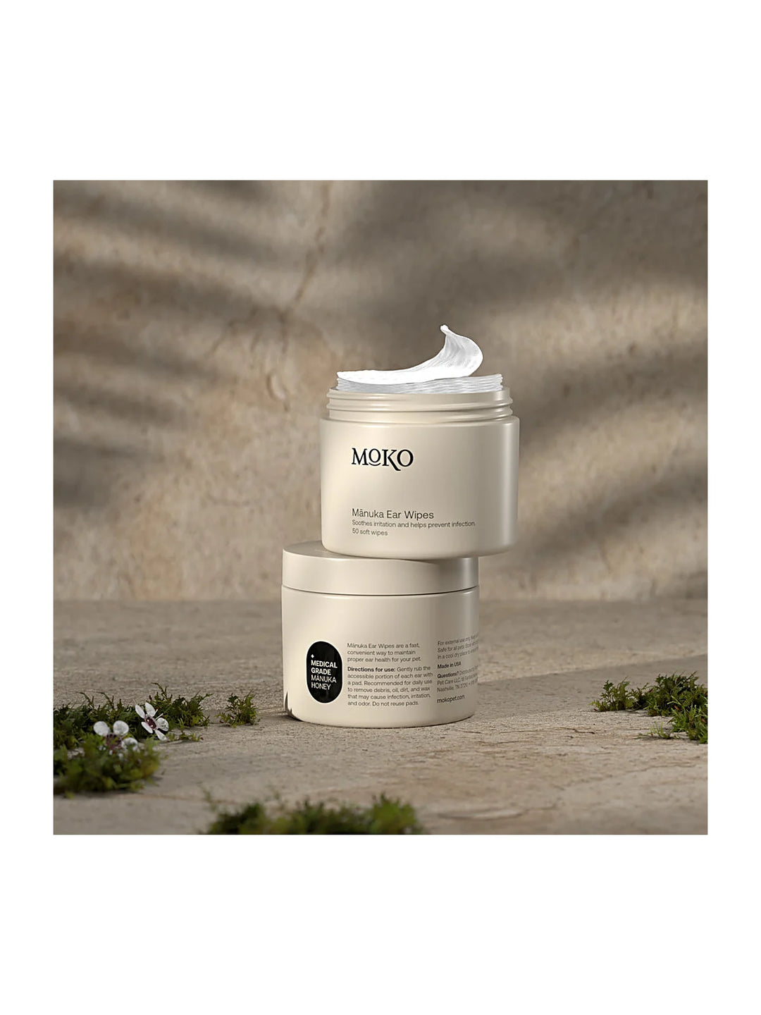 Buy Moko Manuka Ear Wipes for Dogs Online - Paw Haven UAE