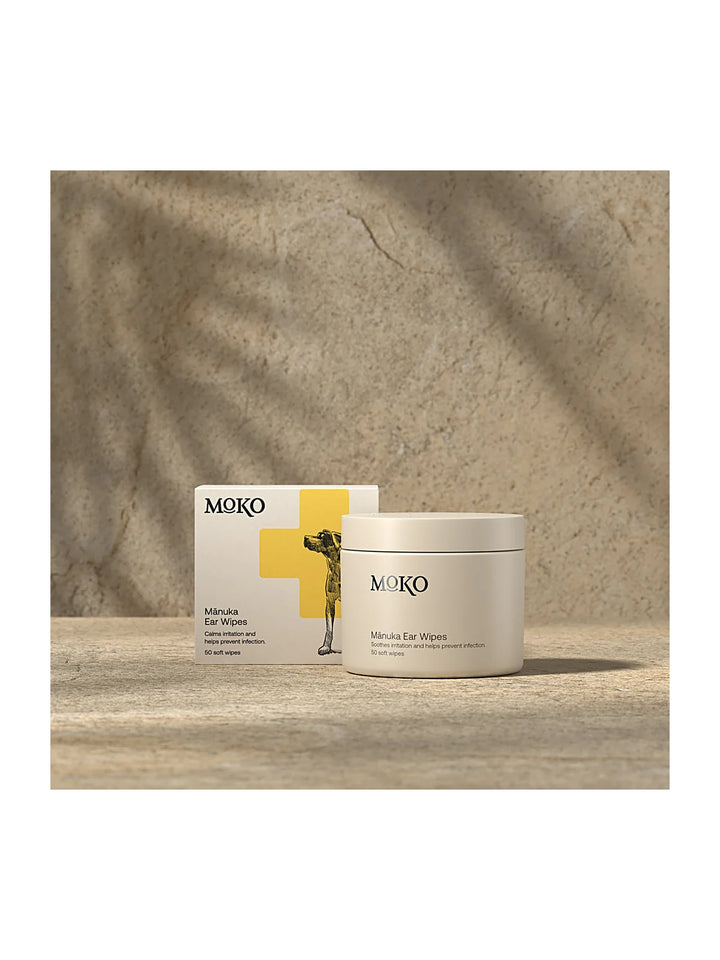 Buy Moko Manuka Ear Wipes for Dogs Online - Paw Haven UAE