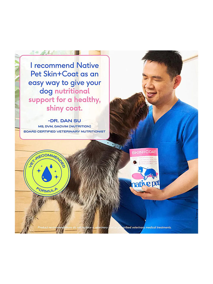 Native Pet Omega Skin and Coat Chews for Dogs