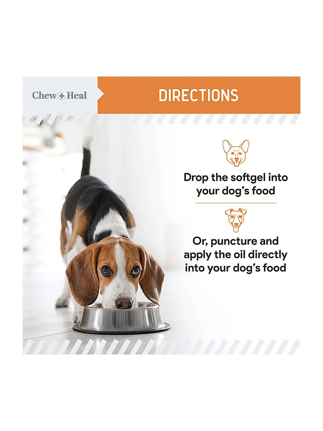Mini Wild-Caught Omega-3 Soft gels Skin & Coat Supplement for Puppies