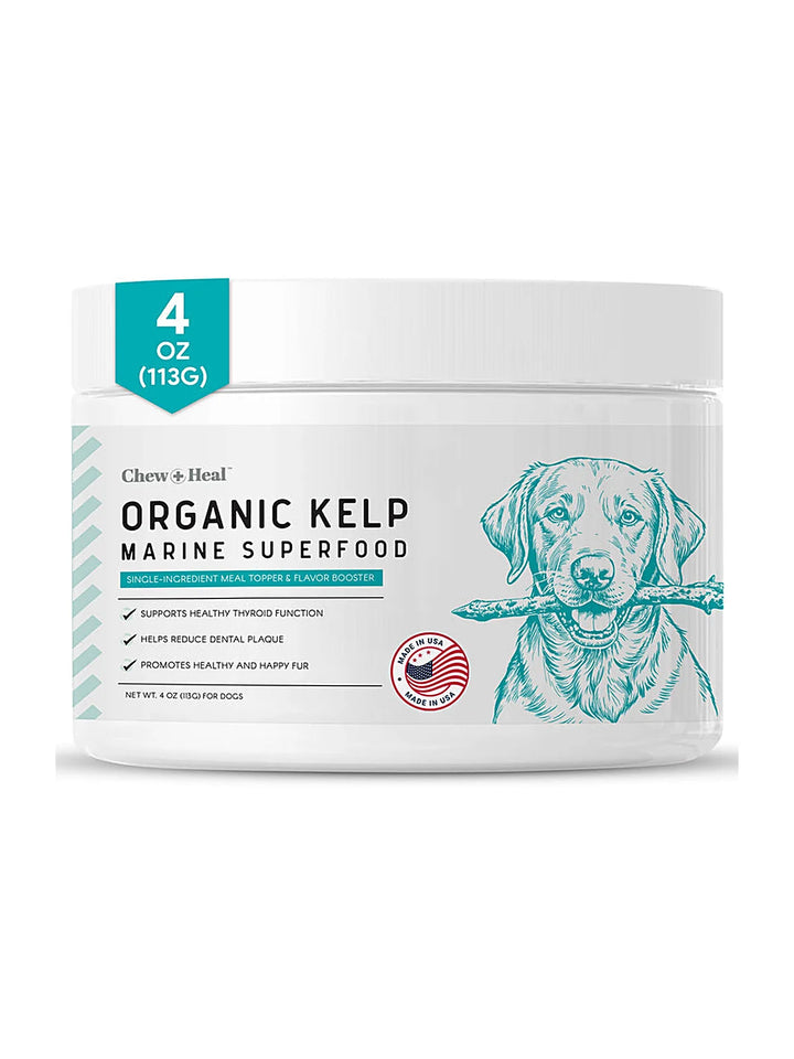 Organic Kelp Marine Superfood Granules Dental Supplement for Dogs