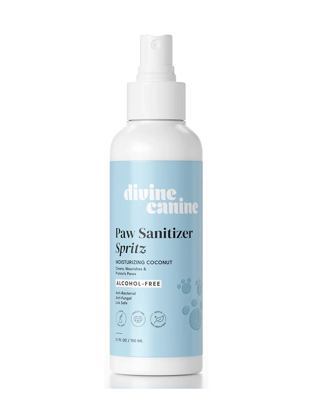 Paw Sanitizer Spritz - Moisturizing with Coconut