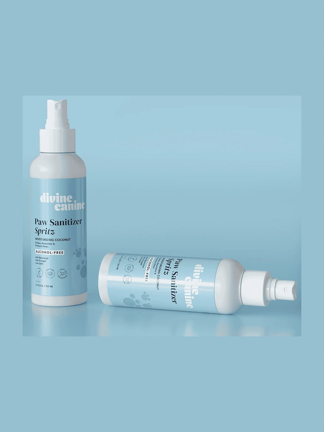 Paw Sanitizer Spritz - Moisturizing with Coconut