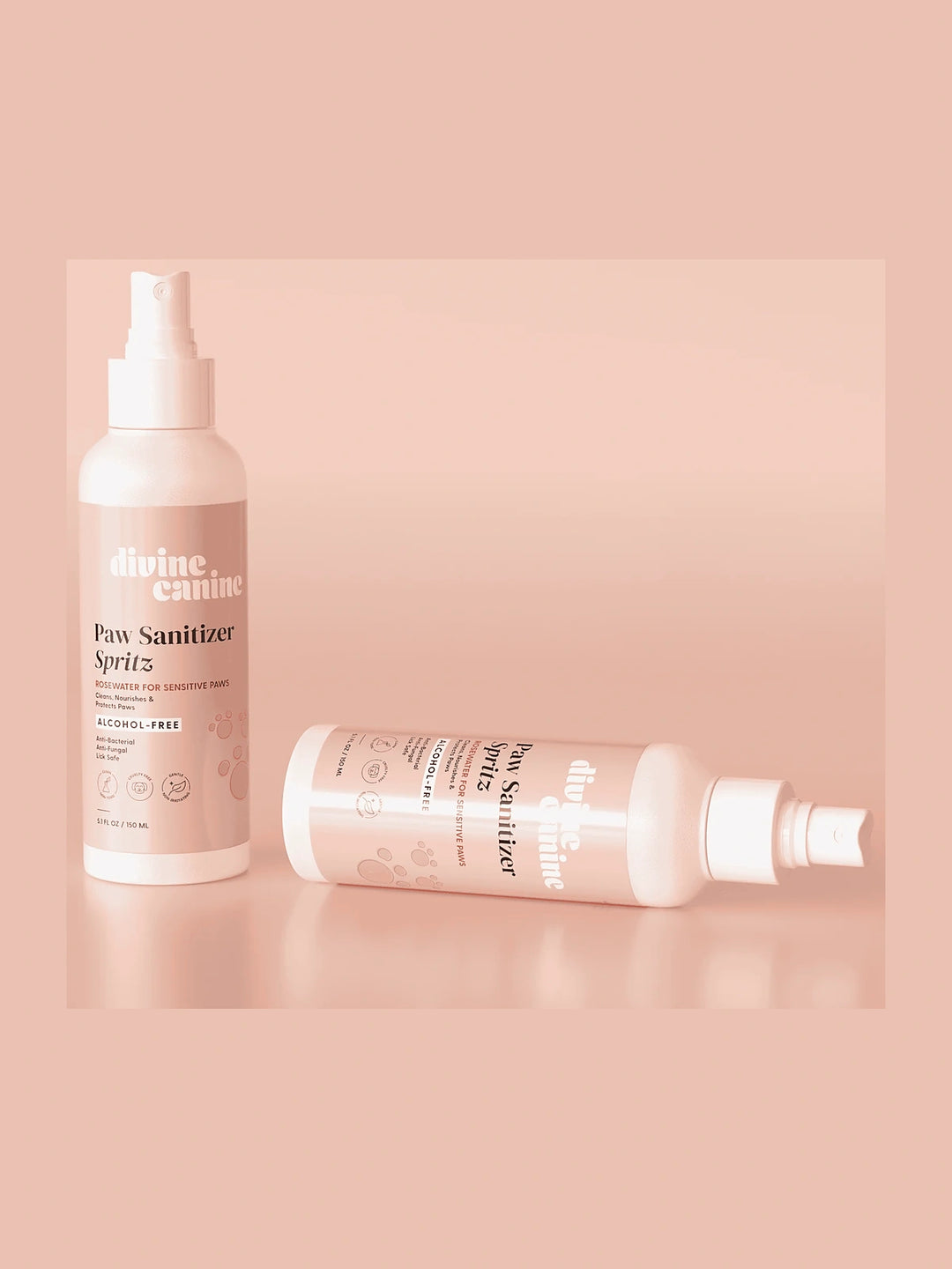 Paw Sanitizer Spritz - Sensitive with Rosewater