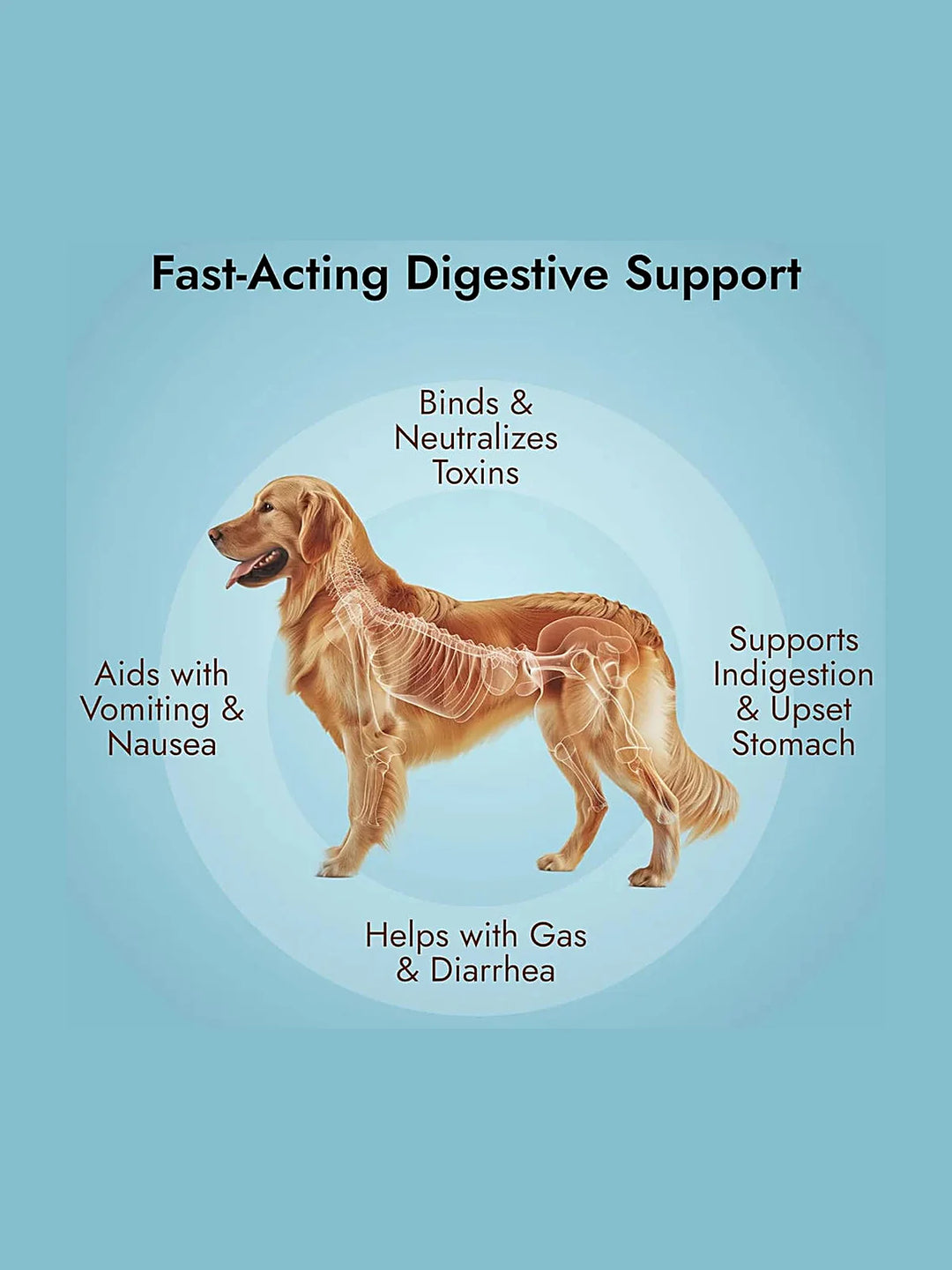 Pet Vet Activated Charcoal Gel for Dogs & Cats (60 mL)