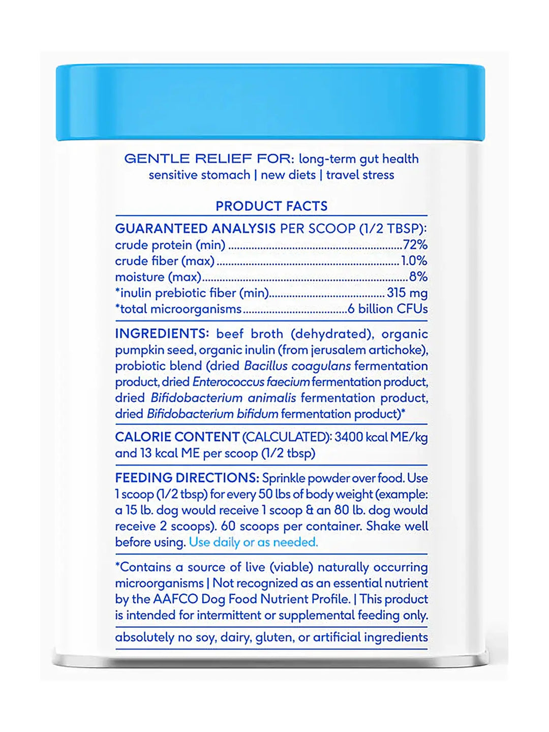 Probiotic - Promotes complete gut health