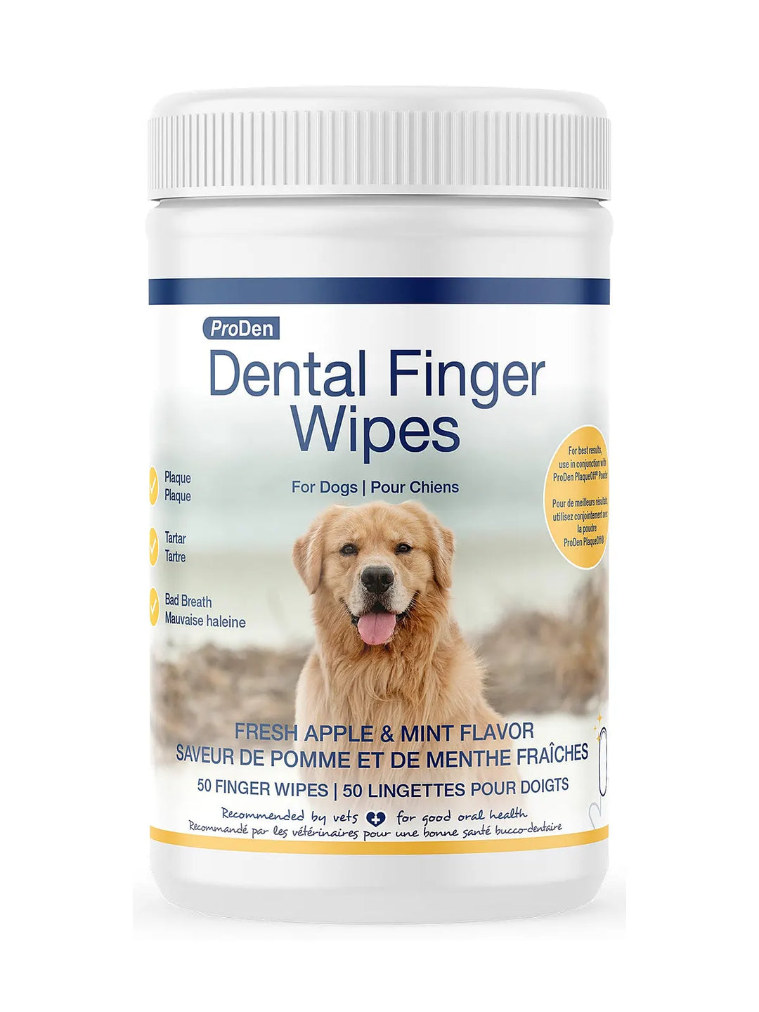 ProDen Dental Finger Wipes (50 Wipes)