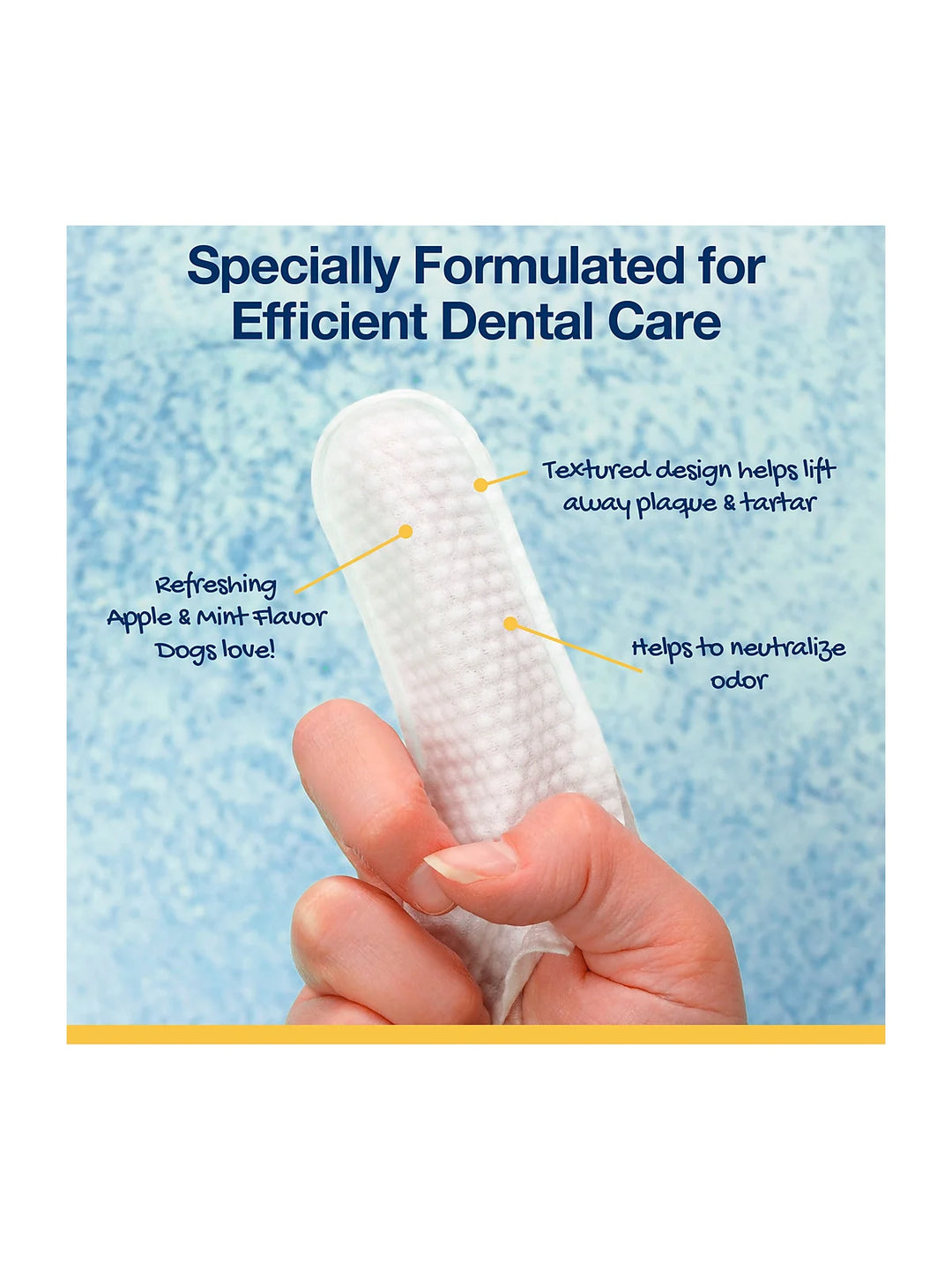 ProDen Dental Finger Wipes (50 Wipes)