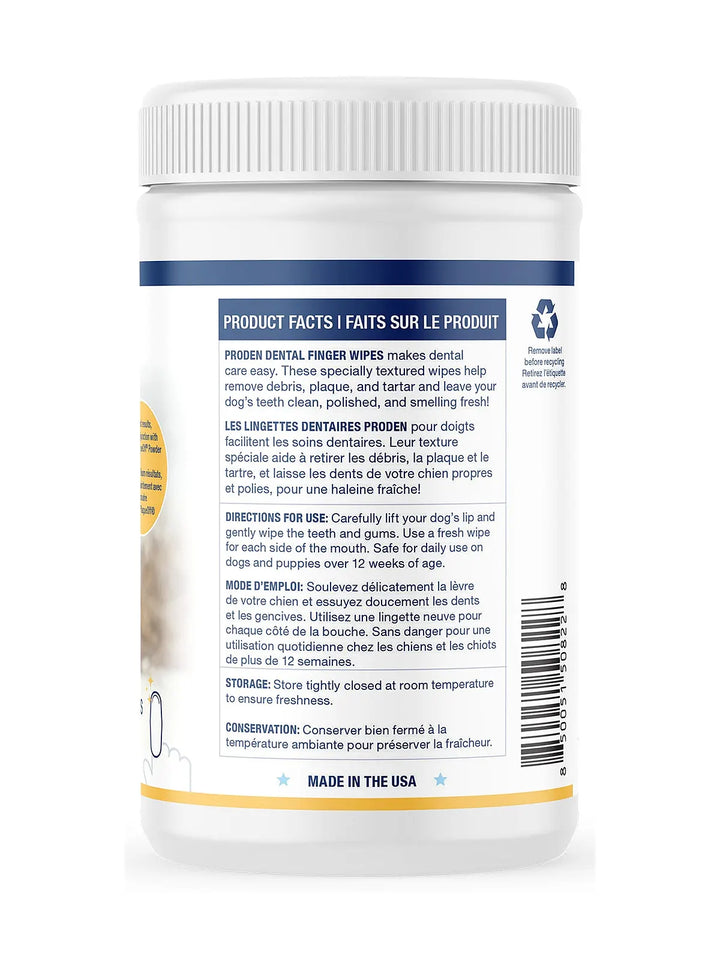 ProDen Dental Finger Wipes (50 Wipes)