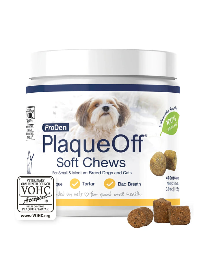 ProDen PlaqueOff Soft Chews - Dogs (For small and medium dogs)