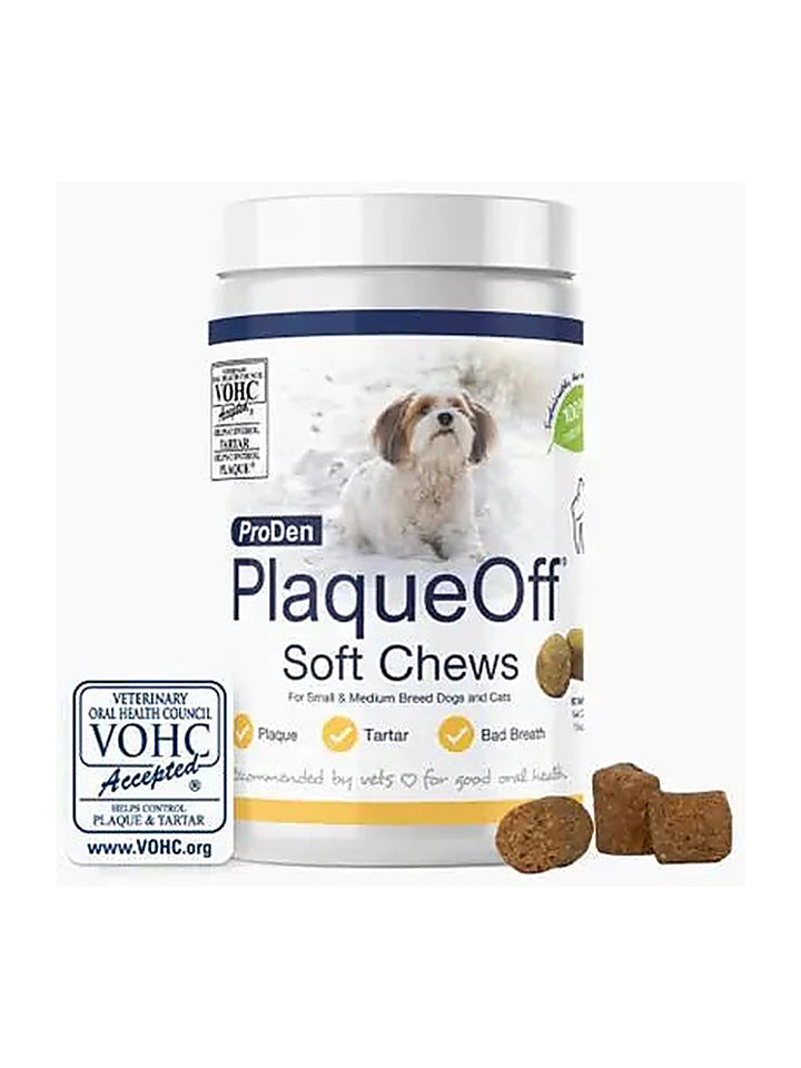 ProDen PlaqueOff Soft Chews - Dogs (For small and medium dogs)
