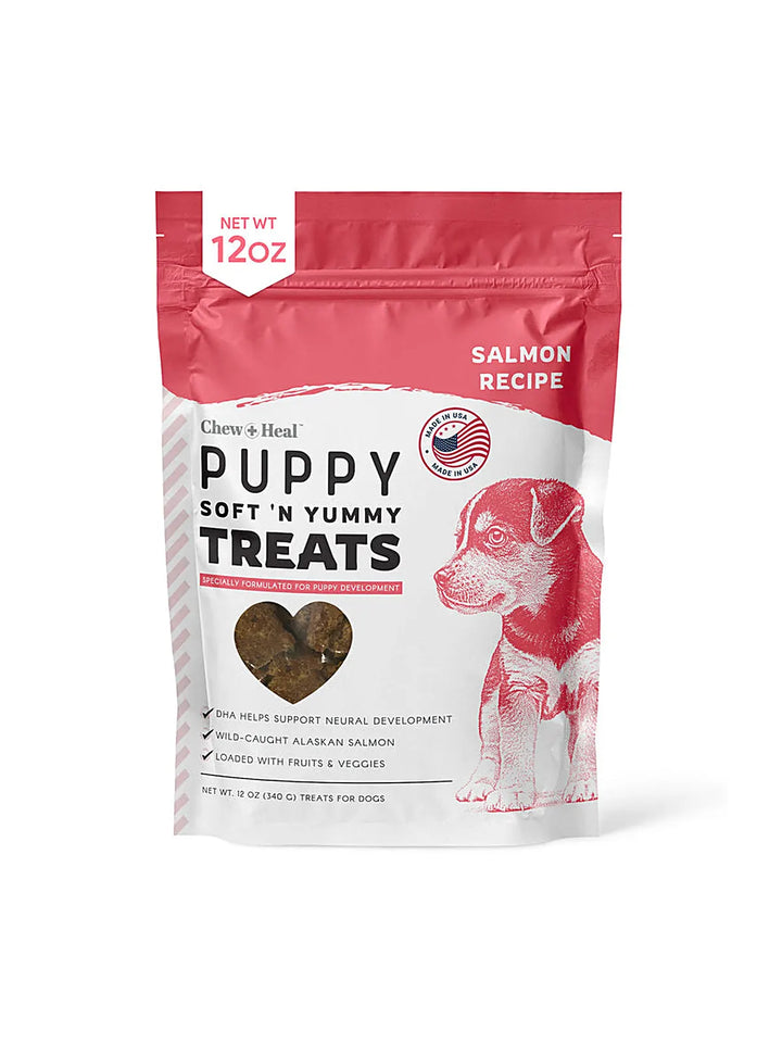 Puppy Soft 'N Yummy Wild Alaskan Salmon Limited Ingredient Jerky Dog Treats