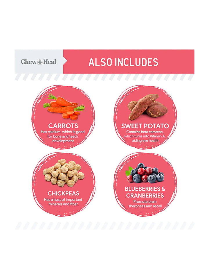 Puppy Soft 'N Yummy Wild Alaskan Salmon Limited Ingredient Jerky Dog Treats
