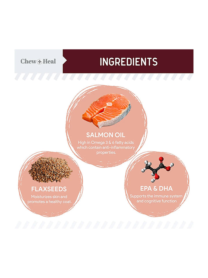 Savory Lamb Omega Skin & Coat Supplement for Dogs
