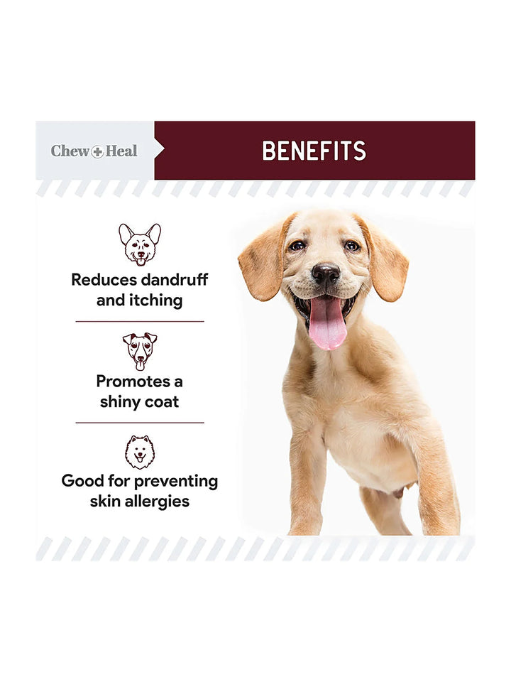 Savory Lamb Omega Skin & Coat Supplement for Dogs